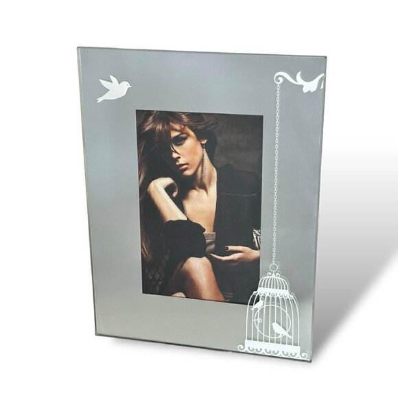 New Modern Mirror Picture Photo Frame 3.5” x 5.5” - Picture 2 of 10
